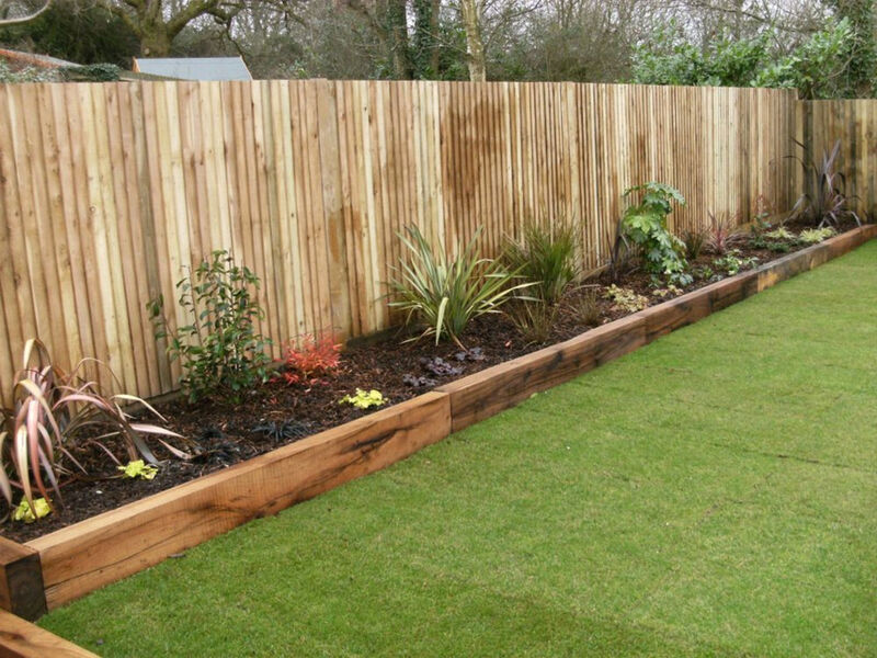 Driveway Edging - Timber